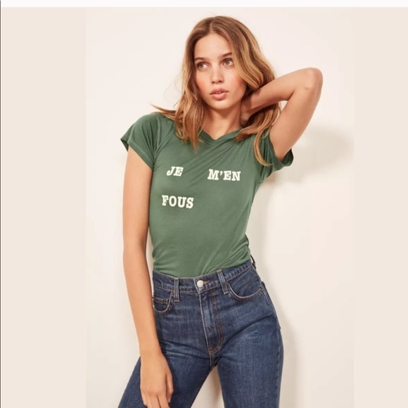 Reformation Alex slim tee in Ja men fous - Picture 3 of 6